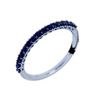 Anello Recarlo Donna Anniversary in Oro bianco Zaffiro 0.4 Ct R01MZ973/ZB-13 - R01MZ973/ZB-13